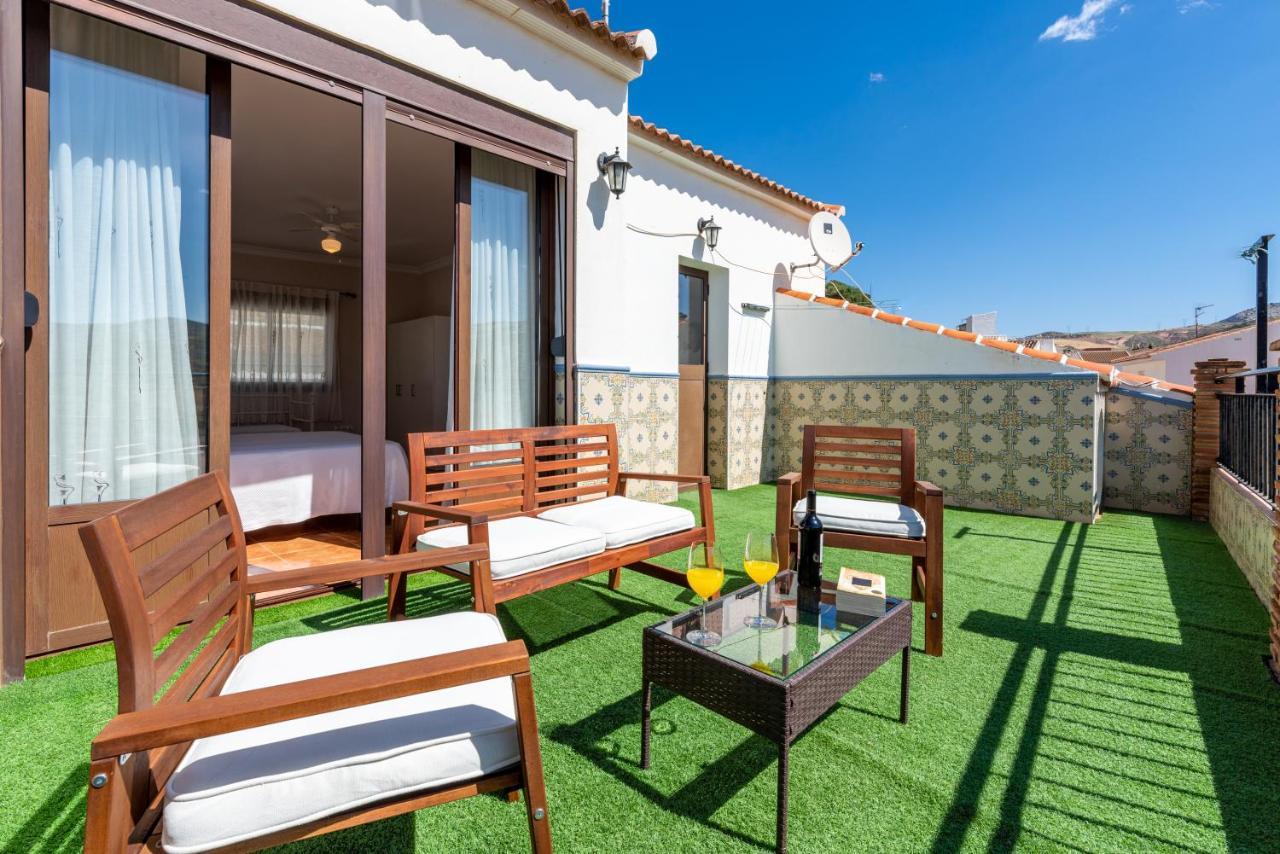 Гостьовий будинок Casa Angelita Caminito Del Rey, Duplex Con Terraza En El Centro De Andalucia Valle de Abdalagis Екстер'єр фото